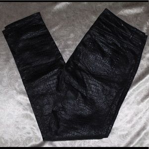 Faux Snake skin jeans